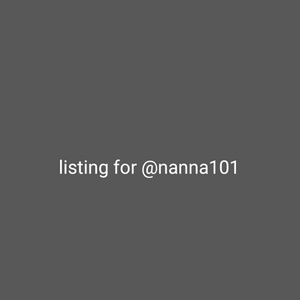 Listing for nanna101